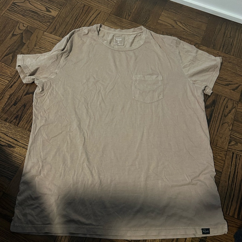 Rails Light Tan Short Sleeve Tee